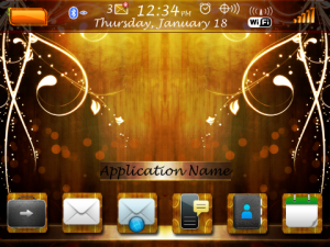 Golden Glow Theme