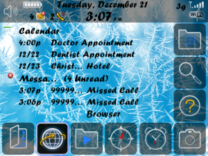 Today Reverse L WINTER Theme 9 Icons