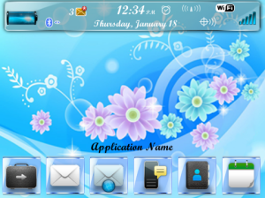 Beautiful Blue Theme