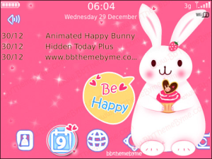 Animated Happy Bunny