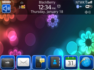 Lightening Flowers Blue - OS6 Compatible