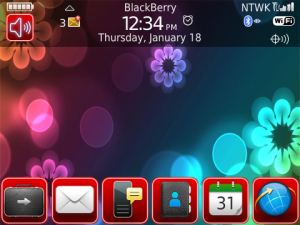 Lightening Flowers Red - OS6 Compatible