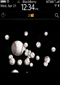 Baseballs - Live Motion Wallpaper