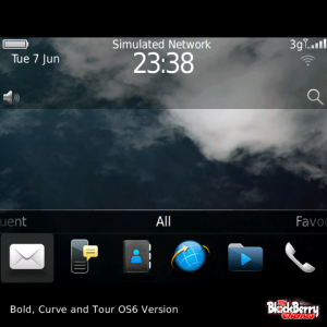 Stormy Clouds OS7 Style Theme with Brilliant OS7 Icons