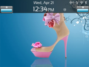 Fashion Heels Theme for BlackBerry v6.0
