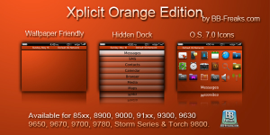 Xplicit Orange Edition theme