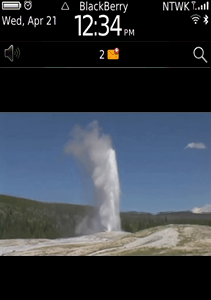 Geyser Eruption - Live Motion Wallpaper