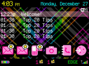 Rainbow Roadway Hidden OS 5.0 85xx 93xx Theme