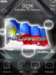 PHILIPPINES - GLAMOROUS WALLPAPER FLAG