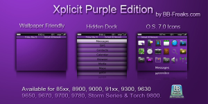 Xplicit Purple Edition theme by BB-Freaks