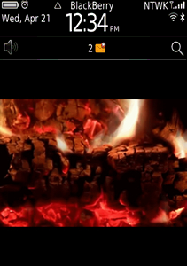 Smoldering Logs - Live Motion Wallpaper