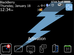Lightning Bolt Baby Blue