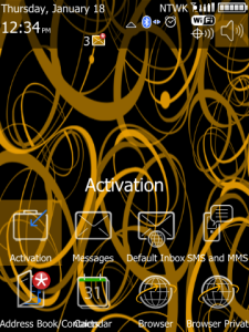 Elegant Swirls Gold