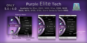 Purple Elite Tech theme by BB-Freaks