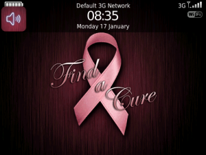 Animated: Fight-Believe-Hope Pink Ribbon PREMIUM Theme