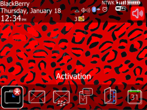 Artistic Leopard Red