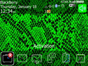 Snake Lime Green