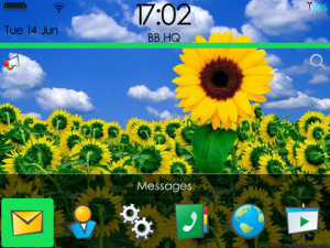 SunFlower Green Theme