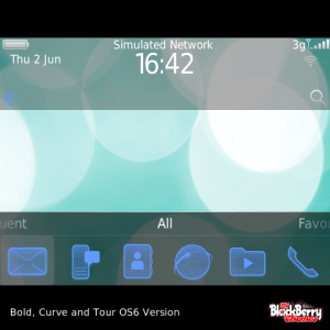 Aqua Bubble Theme with Brilliant Aqua Blue Icons