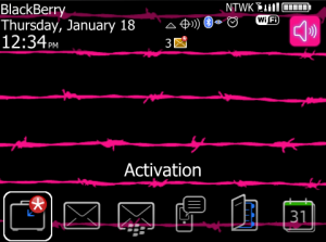 Barbed Wire Pink