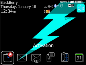 Lightning Bolt Turquoise