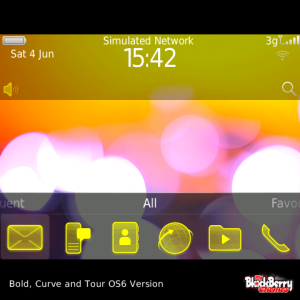 Orange and White Dreamscape Lights Theme with Stunning Yellow Icons