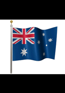 Australia Flag theme for blackberry