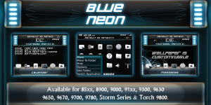 ON SALE Blue Neon High Tech theme by BB-Freaks