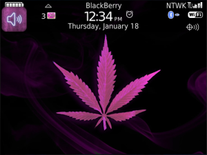 Hemp Leaf Pink PREMIUM Theme