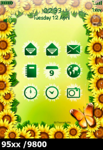Animated Butterfly n Sunflowers 6.0