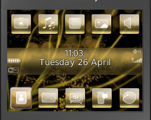 Gold Modern Glow Theme