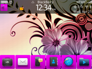Vivid Flowers Pink - OS6 Compatible