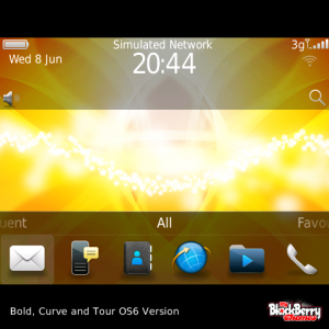 Gold Sparkle with OS7 Icons Theme