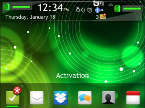 Glowing Circles Theme