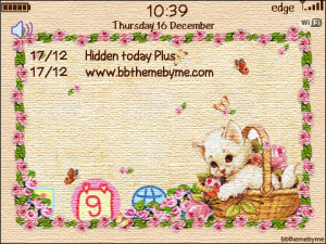 Cutie Kitten and Vintage Roses Today Plus