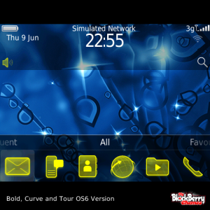 Wonderland Sparkle with Yellow Icons Theme