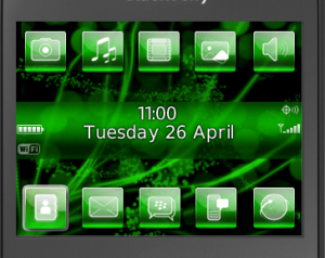 Green Modern Glow Theme