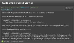 Guildomatic Viewer