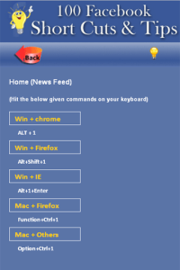 100Facebook Shortcuts and Tips