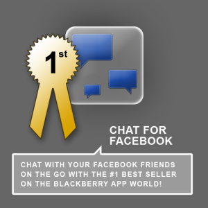 Chat for Facebook PRO for blackberry app Screenshot