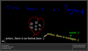 Shared Board net for blackberry app Screenshot