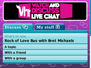 VH1 Watch and Discuss Chat