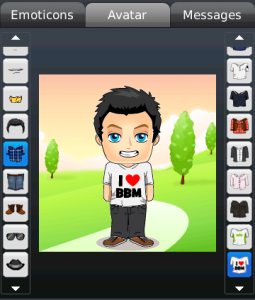 Jingu for blackberry app Screenshot