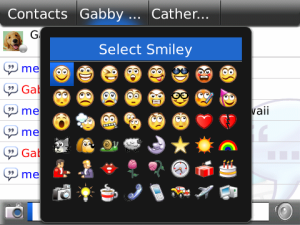 Agile Messenger for blackberry app Screenshot