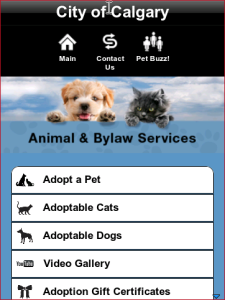 City of Calgary Pets