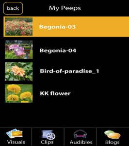 Vaayoo SocialBox Premium for blackberry app Screenshot