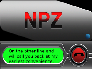 NPZ SMS for blackberry app Screenshot