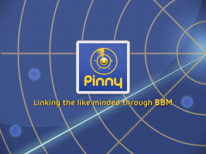 Pinny for blackberry app Screenshot
