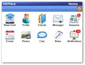 nUrFace for blackberry app Screenshot