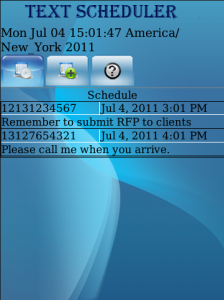 Text SMS Scheduler